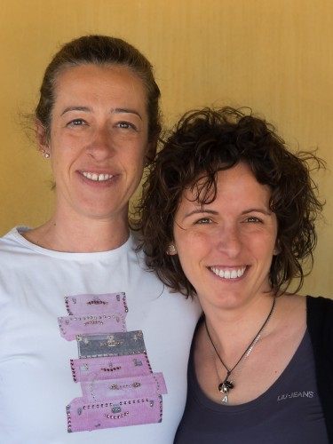 Paola og Elisa på Volpaia